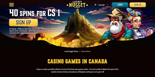 Lucky Nugget slide2